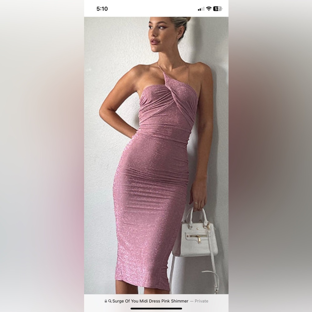 New with tags hello molly dress pink sparkle